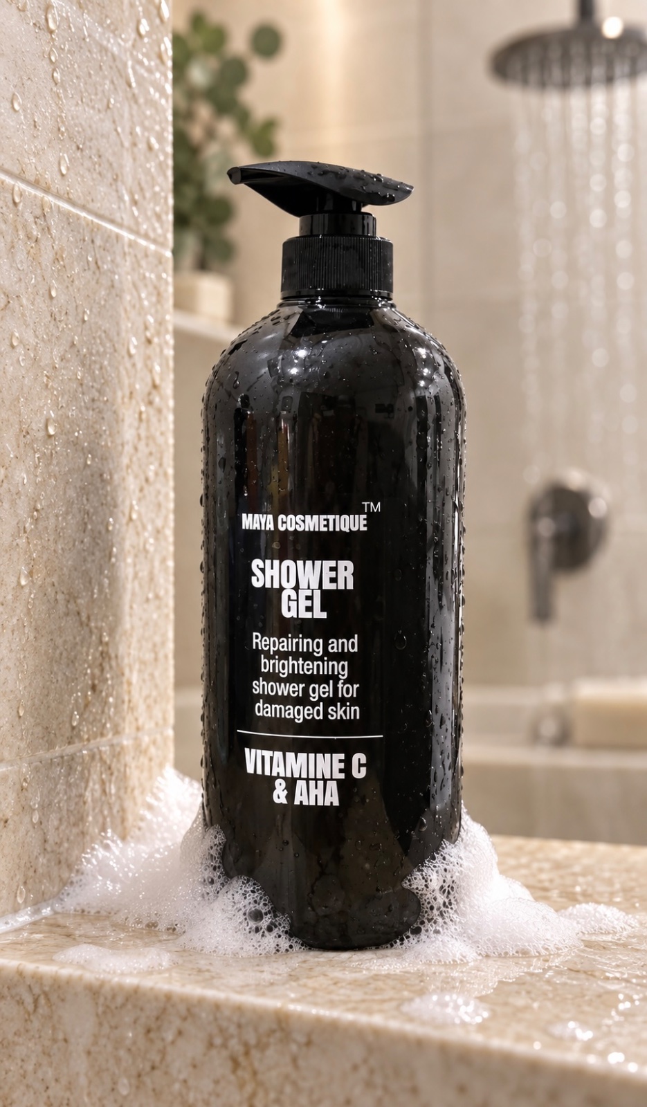 Gel douche exfoliant